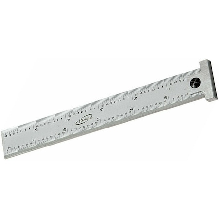 Igaging Premium Attached Hooked Rule, 18", 34-018-H 34-018-H